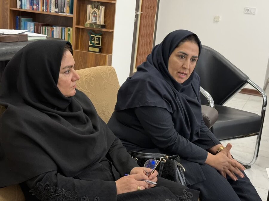 دیدار مدیرکل بهزیستی استان یزد با مدیرکل پزشکی قانونی به مناسبت هفته سلامت روان