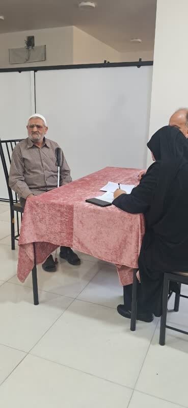 از همدلی تا اقدام؛ میز خدمت مدیریت بهزیستی شهرستان یزد ویژه روز جهانی نابینایان