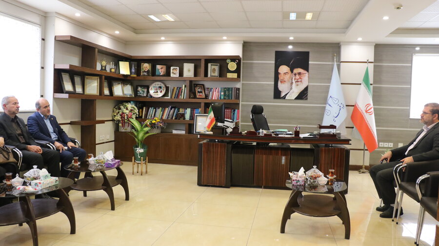 دیدار مدیرکل بهزیستی گیلان با دادستان جدید عمومی و انقلاب مرکز استان