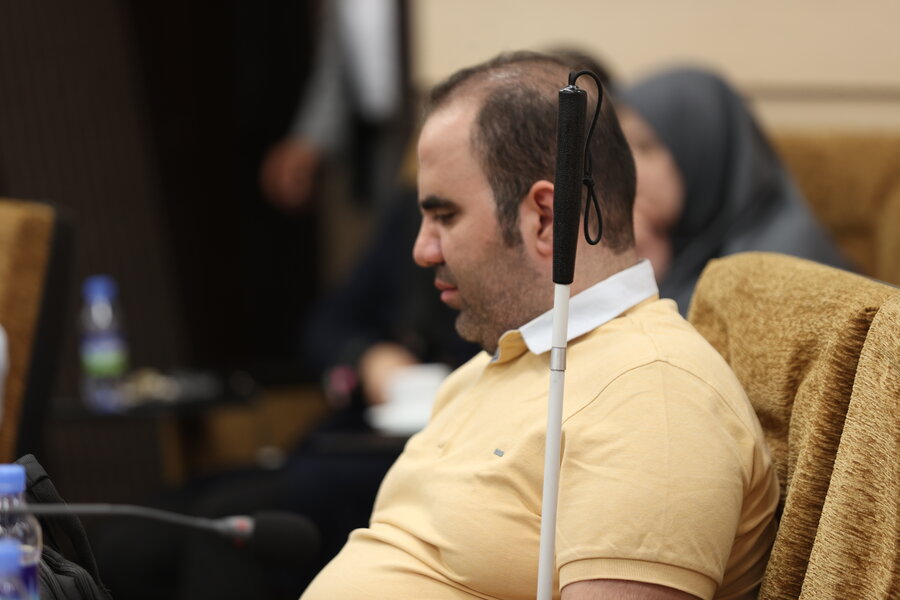 جلسه روز جهانی عصای سفید