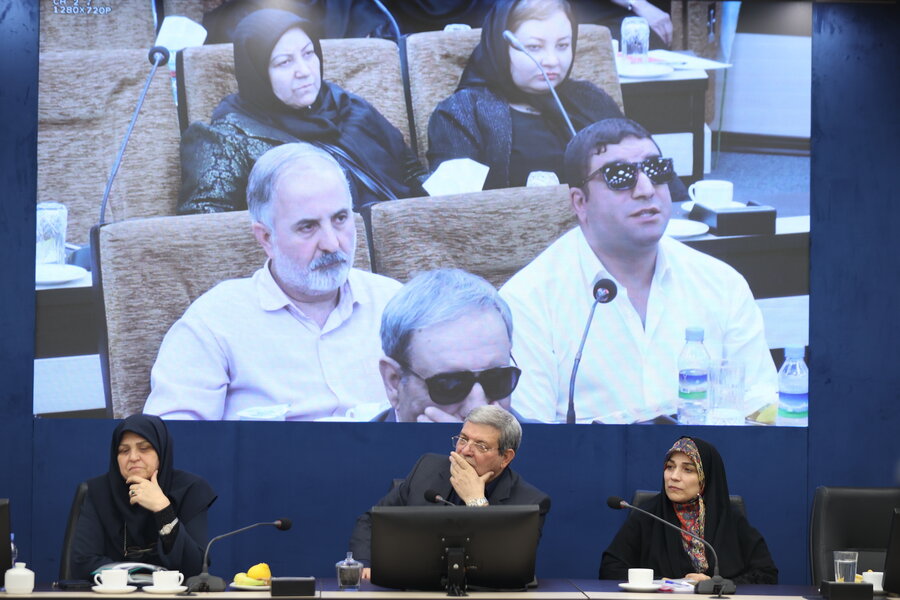 جلسه روز جهانی عصای سفید