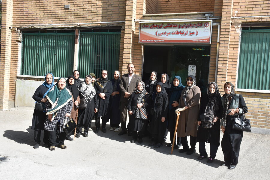 میز ارتباطات مردمی بهزیستی با محوریت تکریم نابینایان