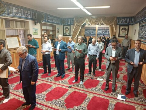 گزارش تصویری| مراسم پرفیض دعای توسل در نمازخانه بهزیستی استان زنجان برگزار شد