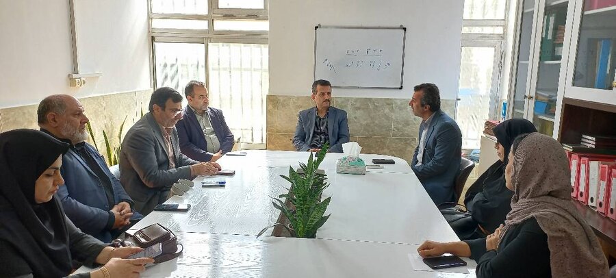 بهشهر| بازدید مسوولان از مرکز شبانه روزی درمان و توانبخشی بیماران روانی مزمن بانوان دنیای آرام بهشهر