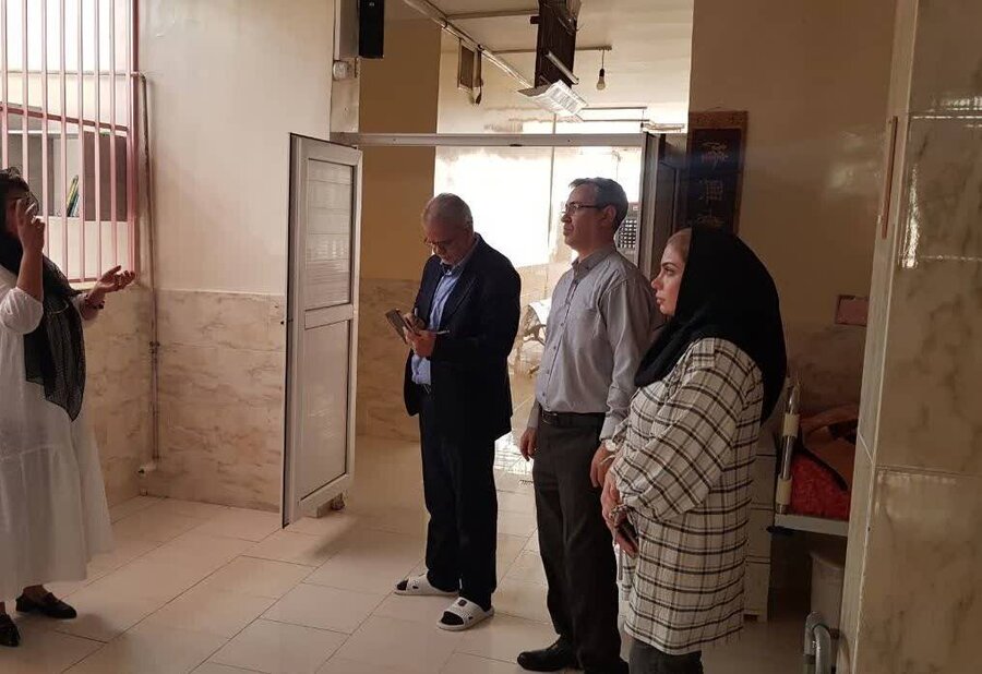 شهریار | بازدید تخصصی سرپرست اداره بهزیستی شهرستان از مرکز توانبخشی و نگهداری سالمندان دریا