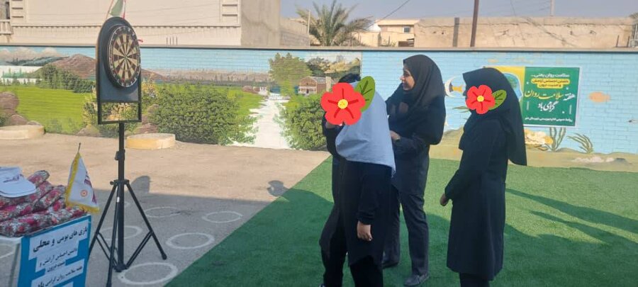 دیّر| «نشاط ورزشی» سهم دانش‌آموزان با نیازهای ویژه دیر در هفته سلامت روان