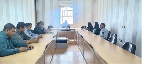 نشست  مناسب سازی ادارت در بخش روداب نرماشیربرگزار شد