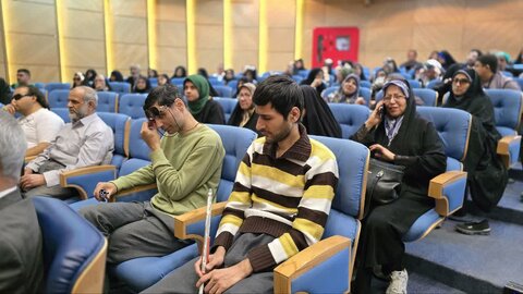 مراسم ویژه نابینایان