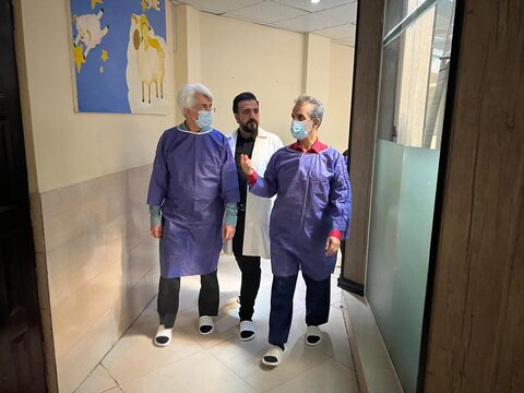 بازدید دکتر موسوی‌چلک در معیت مدیر کل بهزیستی فارس از شیرخوارگاه حضرت ولی‌عصر (عج) صدرا