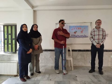 گرامیداشت روز جهانی عصای سفید در فرهنگسرای "مهر" مهرشهر