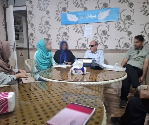 برگزاری کلاس آموزش خط بریل در مرکز توانبخشی آموزشی رویش