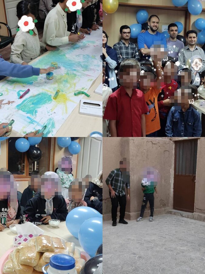 برگزاری جشن ویژه کودکان کار در مرکز آموزشی ـ حمایتی کودک و خانواده