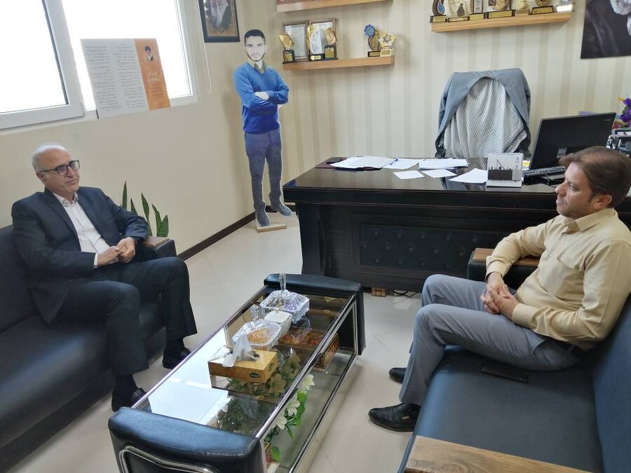 مدیرکل بهزیستی استان خراسان جنوبی با رئیس سازمان بسیج سازندگی دیدار کرد