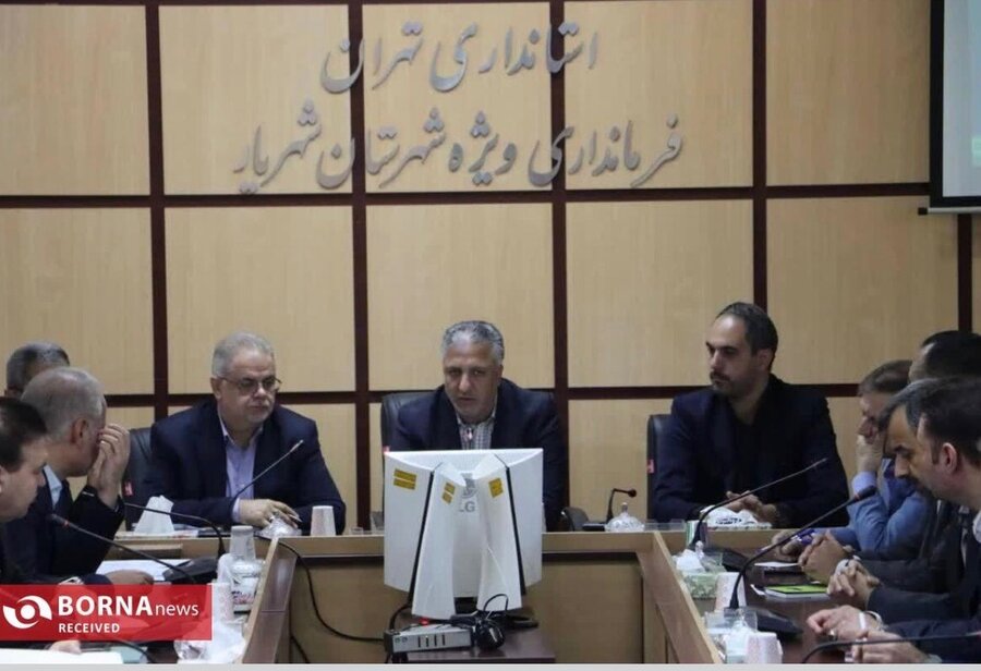 شهریار|جلسه مناسب سازی شهرستان  با حضور معاون عمرانی فرماندار برگزار گردید