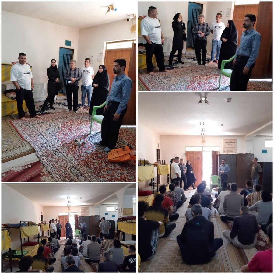 شفت ا برگزاری دوره آموزشی برق ساختمان ویژه بیماران در حال بهبود اعتیاد مرکز رهپویان نور 