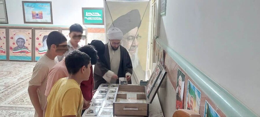 پاکدشت | بازدید فرزندان خانه حضرت ام‌البنین (س) از مرکز علمی ـ آموزشی به مناسبت هفته جهانی کودک