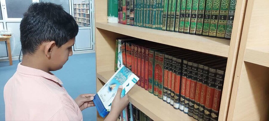 پاکدشت | بازدید فرزندان خانه حضرت ام‌البنین (س) از مرکز علمی ـ آموزشی به مناسبت هفته جهانی کودک