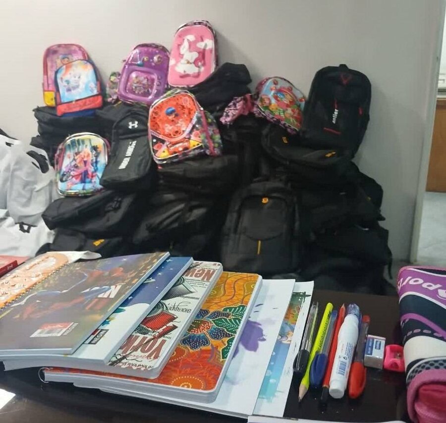 شهرتهران| توزیع ۳ هزار بسته لوازم‌التحریر