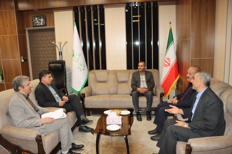 دیدار مدیرکل بهزیستی استان مرکزی با بازرس کل قضایی استان به مناسبت سالروز تأسیس سازمان بازرسی