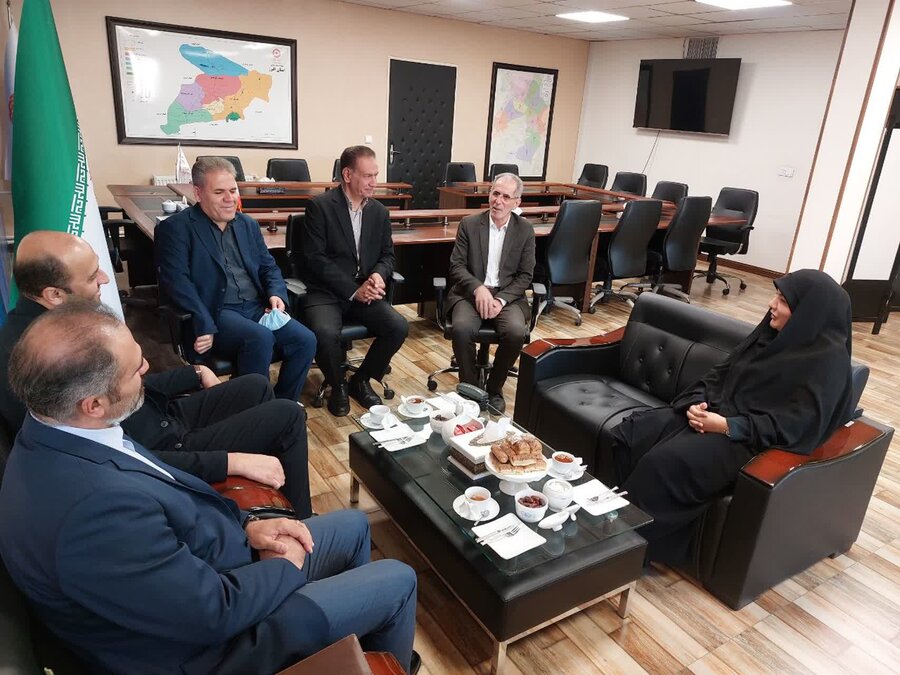 دیدار مدیرکل بهزیستی البرز با مدیرکل امور مالیاتی استان با هدف توسعه همکاری‌های مشترک
