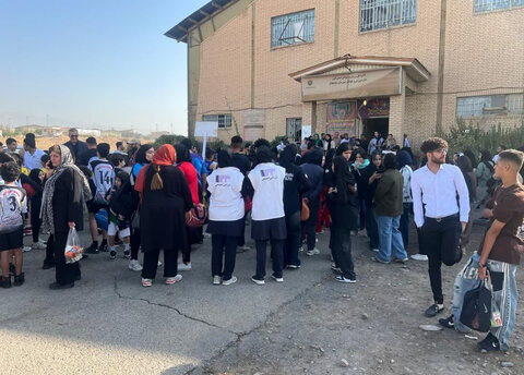 کرج | به مناسبت گرامیداشت هفته سلامت روان / تیم سیار اورژانس اجتماعی در جمع ورزشکاران استقرار یافت