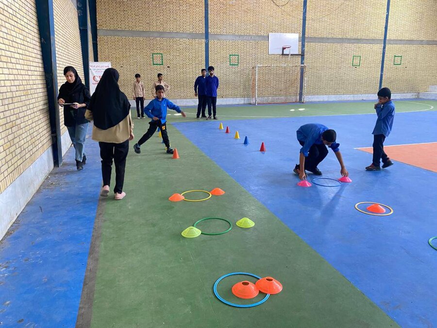 خمیر | برگزاری مسابقات ورزشی ویژه کودکان دارای معلولیت