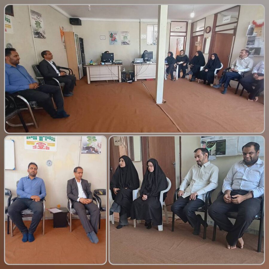 میز خدمت بهزیستی در انجمن حمایت از نابینایان و کم‌بینایان طبس به مناسبت روز عصای سفید برپا شد