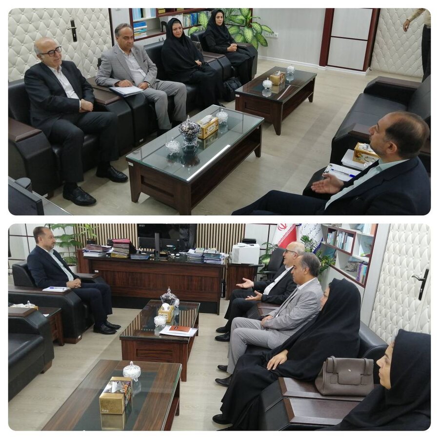 مدیرکل بهزیستی بهزیستی استان خراسان جنوبی با رئیس سازمان مدیریت و برنامه‌ریزی استان دیدار کرد