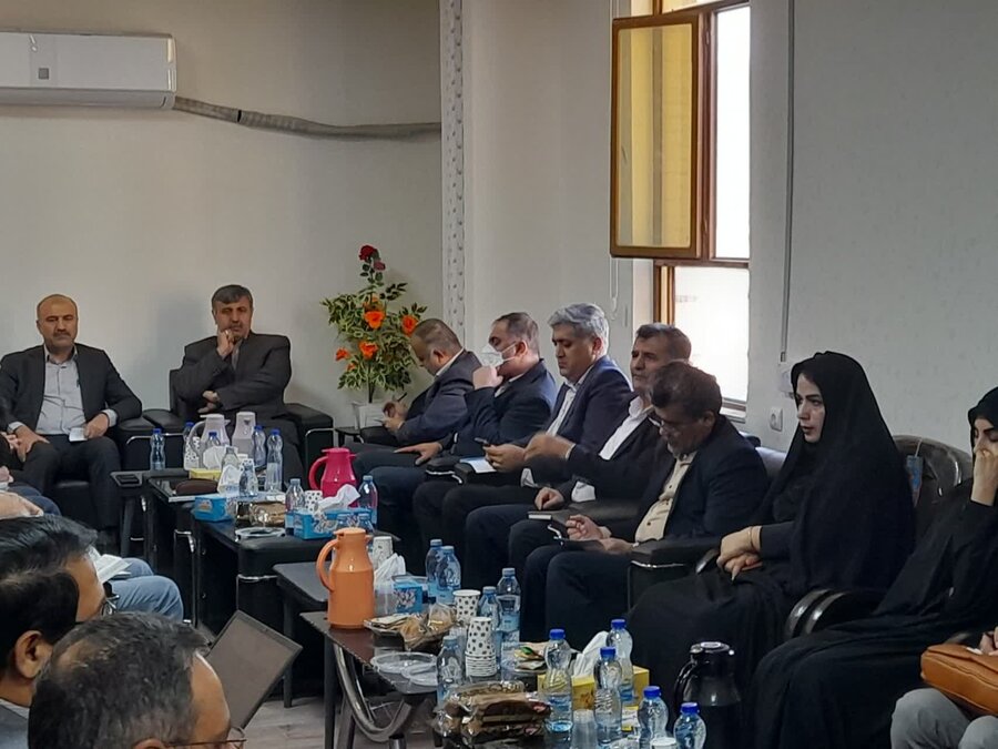 حضور مدیرکل بهزیستی خوزستان در جلسه شورای اداری شهرستان دزپارت