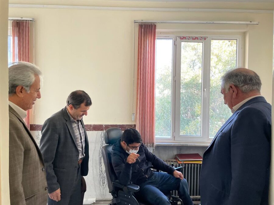 دیدار مدیر حراست و رئیس فوریتهای اجتماعی استان کردستان با همکاران بهزیستی شهرستان قروه