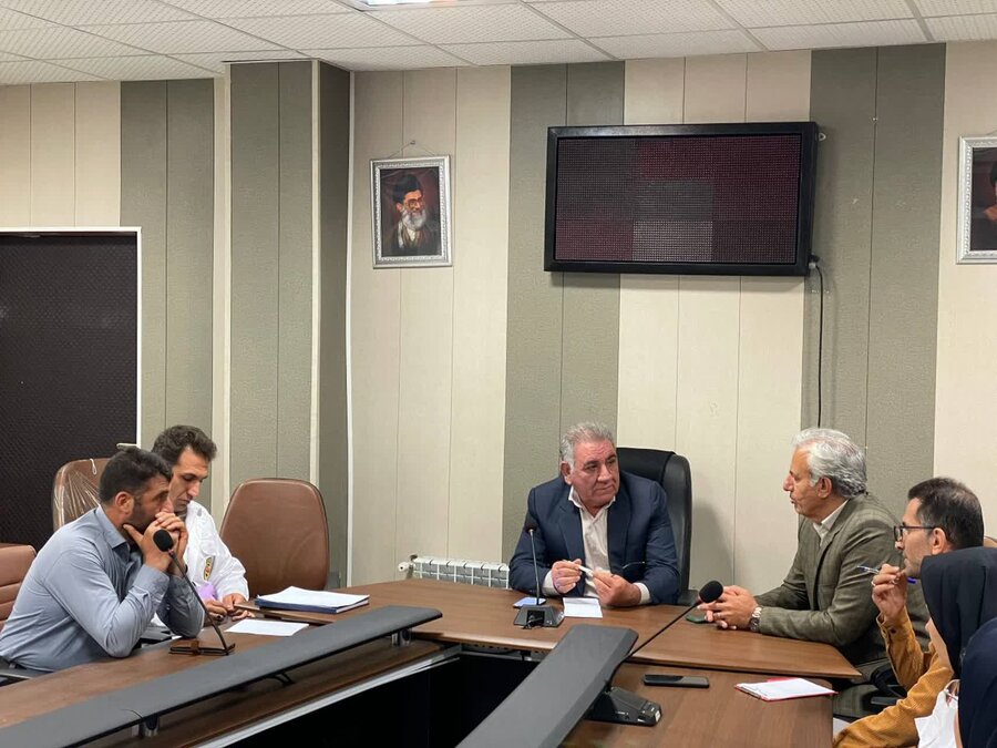 قروه | دیدار رئیس اداره فوریت‌های اجتماعی استان کردستان با همکاران اورژانس اجتماعی