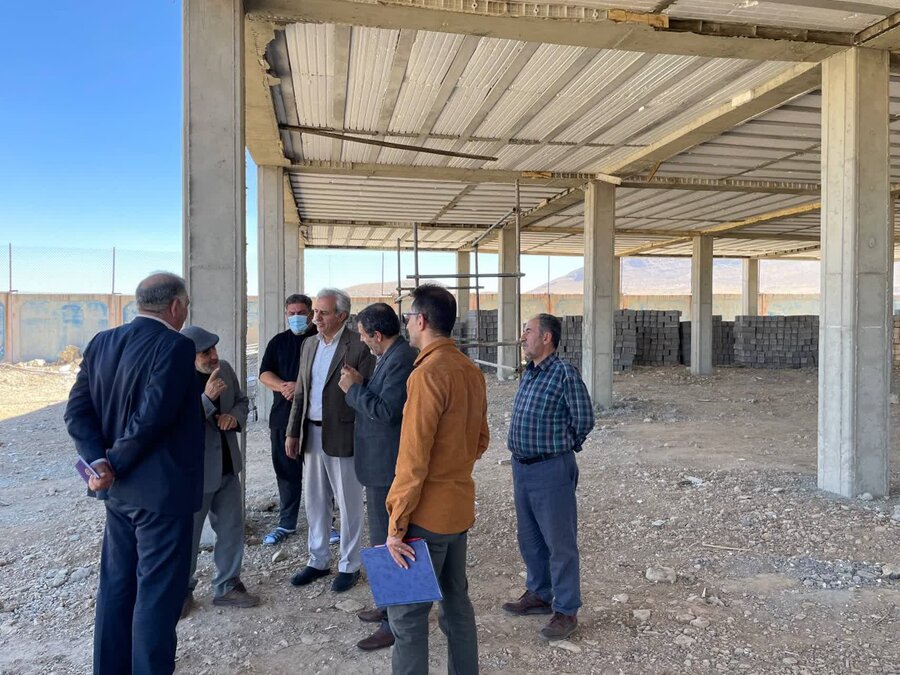 بازدید مسئولان بهزیستی کردستان از کمپ ترک اعتیاد و پروژه ماده ۱۶ قروه