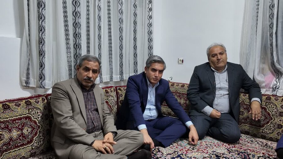 بازدید نماینده مردم سنندج، دیواندره و کامیاران در مجلس از خانوارهای تحت پوشش بهزیستی استان کردستان