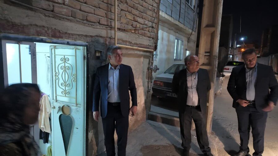 بازدید نماینده مردم سنندج، دیواندره و کامیاران در مجلس از خانوارهای تحت پوشش بهزیستی استان کردستان