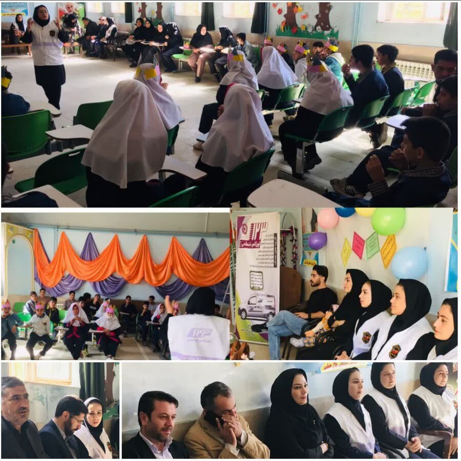 برنامه های آموزشی به مناسبت هفته ملی کودک در بهزیستی شهرستان بهار