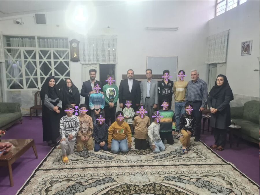فرماندارشهرستان در معیت رئیس بهزیستی از خانه کودکان و نوجوانان مهرعلی (ع) نهاوند بازدید کرد