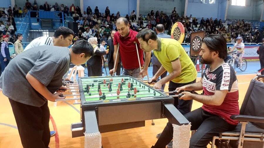 فیلم | جشن روز ملی پارالمپیک در قزوین