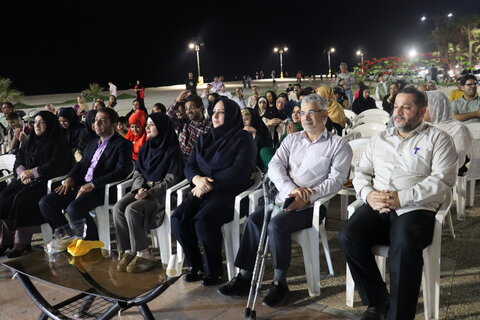 همایش پیاده‌روی نمادین افراد دارای معلولیت بینایی  و جشن روز عصای سفید در شهر بوشهر