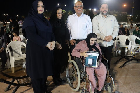 همایش پیاده‌روی نمادین افراد دارای معلولیت بینایی  و جشن روز عصای سفید در شهر بوشهر