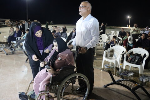 همایش پیاده‌روی نمادین افراد دارای معلولیت بینایی  و جشن روز عصای سفید در شهر بوشهر