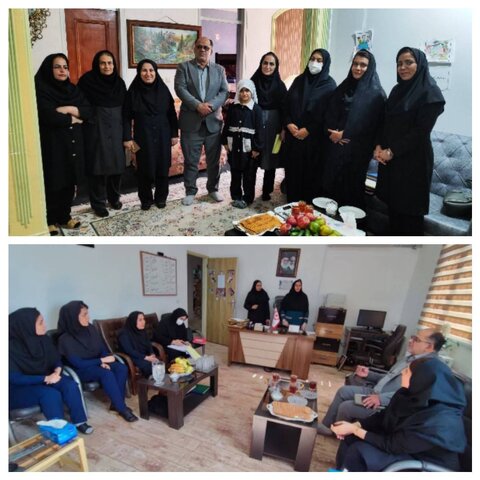 بازدید ناظر دفتر مراقبت و توانمند سازی بهزیستی کشور از مراکز کودکان و نوجوانان بهزیستی لرستان