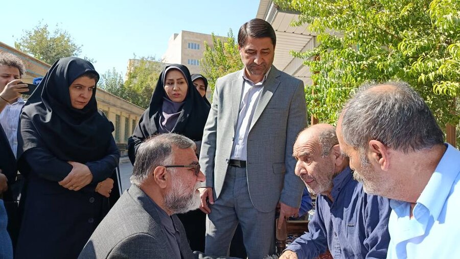 بازدید معاون سیاسی استاندار لرستان از سرای سالمندان خرم‌آباد