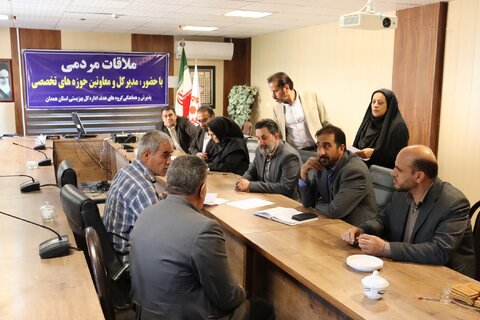 دیدار مردمی مدیرکل بهزیستی همدان با مددجویان و توان‌یابان برگزار شد
