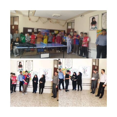 برگزاری مسابقات ورزشی بین معلولین نابینا محصل اداره بهزیستی شهرستان اندیمشک 