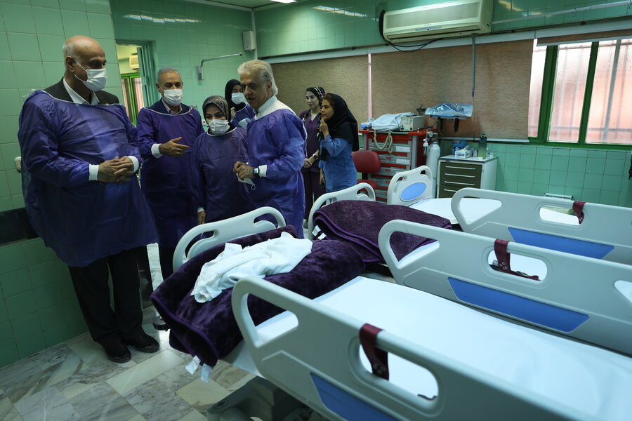 بازدید از مرکز ورد آورد