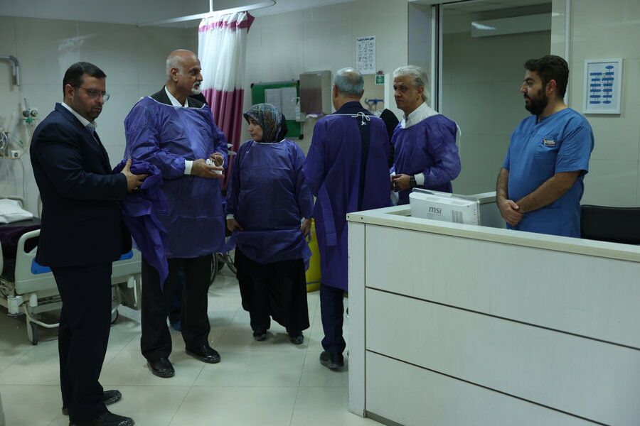 بازدید از مرکز ورد آورد