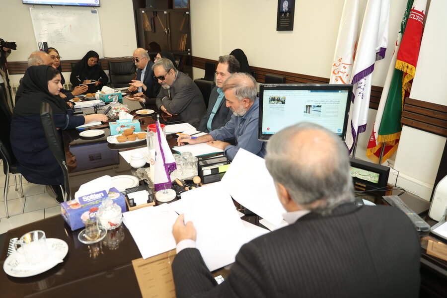 جلسه انجمن های نابینایان و ناشنوایان (مناسب سازی)