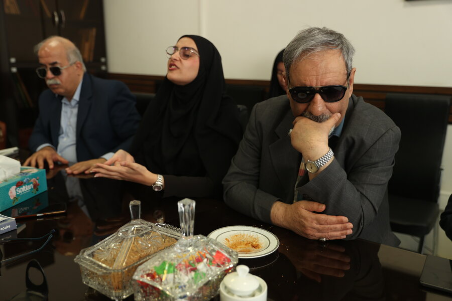 جلسه انجمن های نابینایان و ناشنوایان (مناسب سازی)