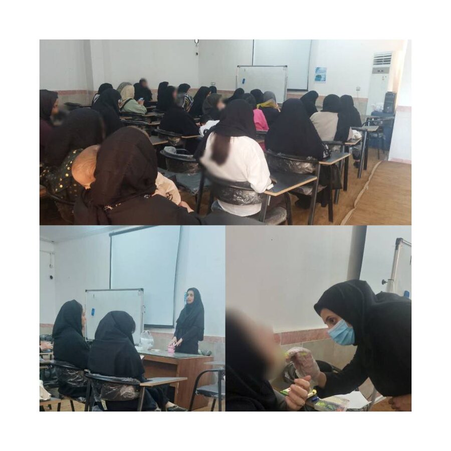برگزاری کارگاه آموزشی سلامت دهان و دندان در اداره بهزیستی شهرستان اندیمشک 