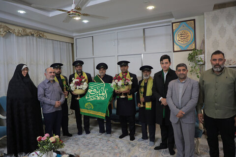 گزارش تصویری/ قدردانی اهالی رسانه از جانباز ۷۰ درصد روشن دل قمی